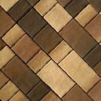 Плитка тротуарная БелАрБет, Старый город, Шерл 60 мм